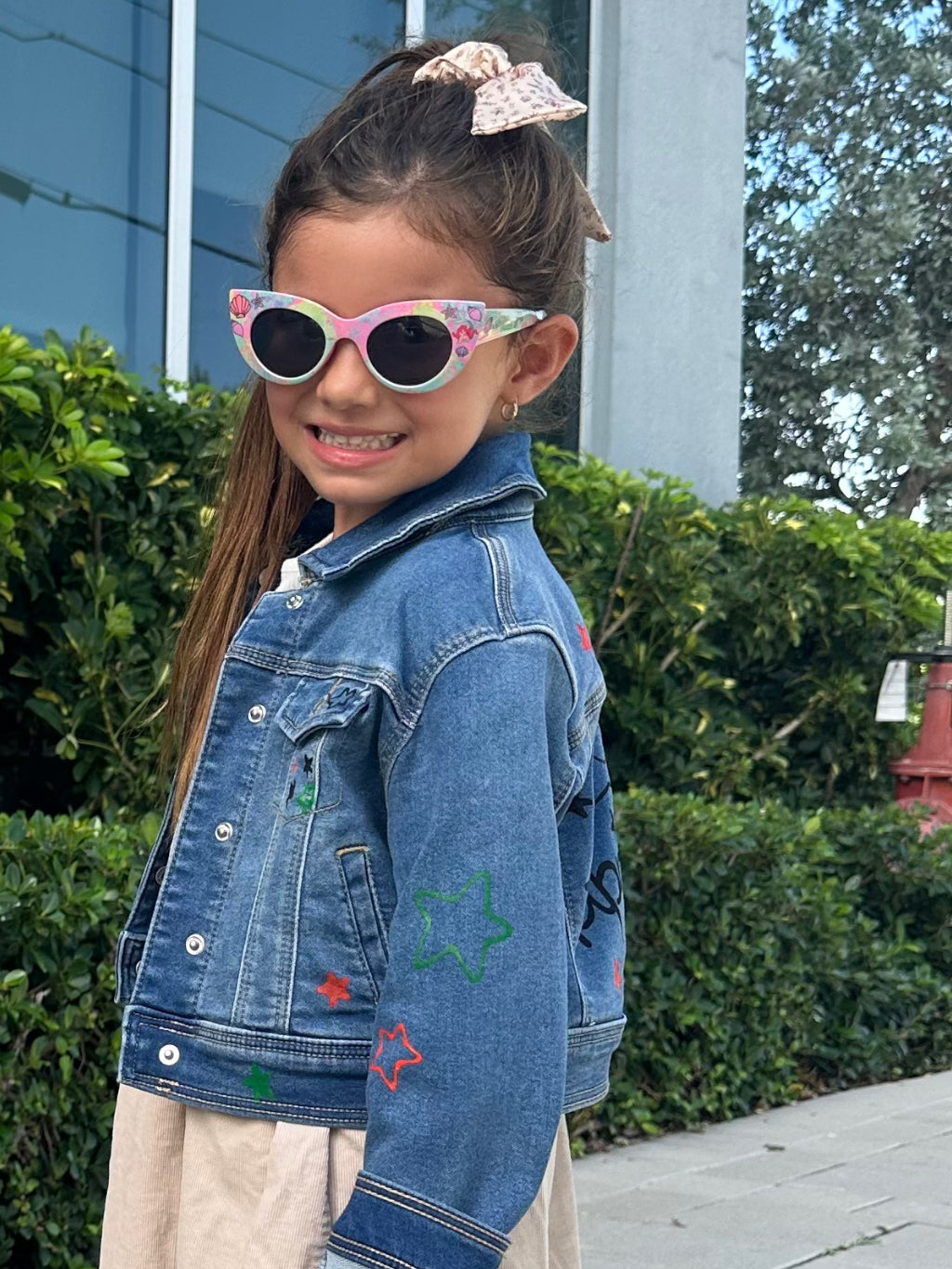 BE HAPPY DENIM JACKET