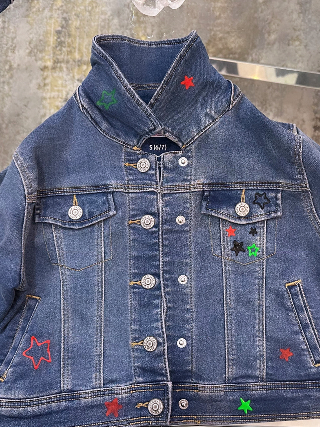 BE HAPPY DENIM JACKET