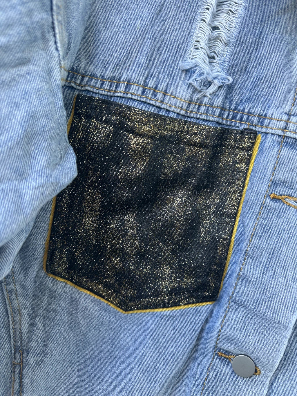 ZIP DENIM JACKET