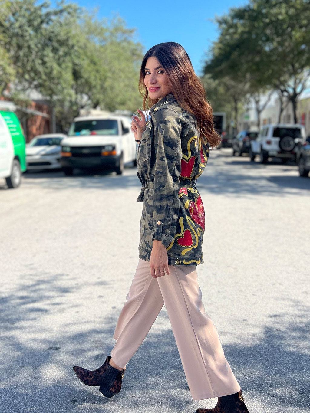 HEART CAMO JACKET