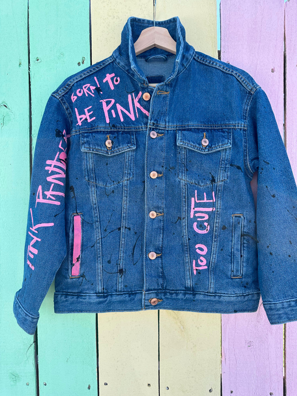 PINK PANTHER DENIM JACKET