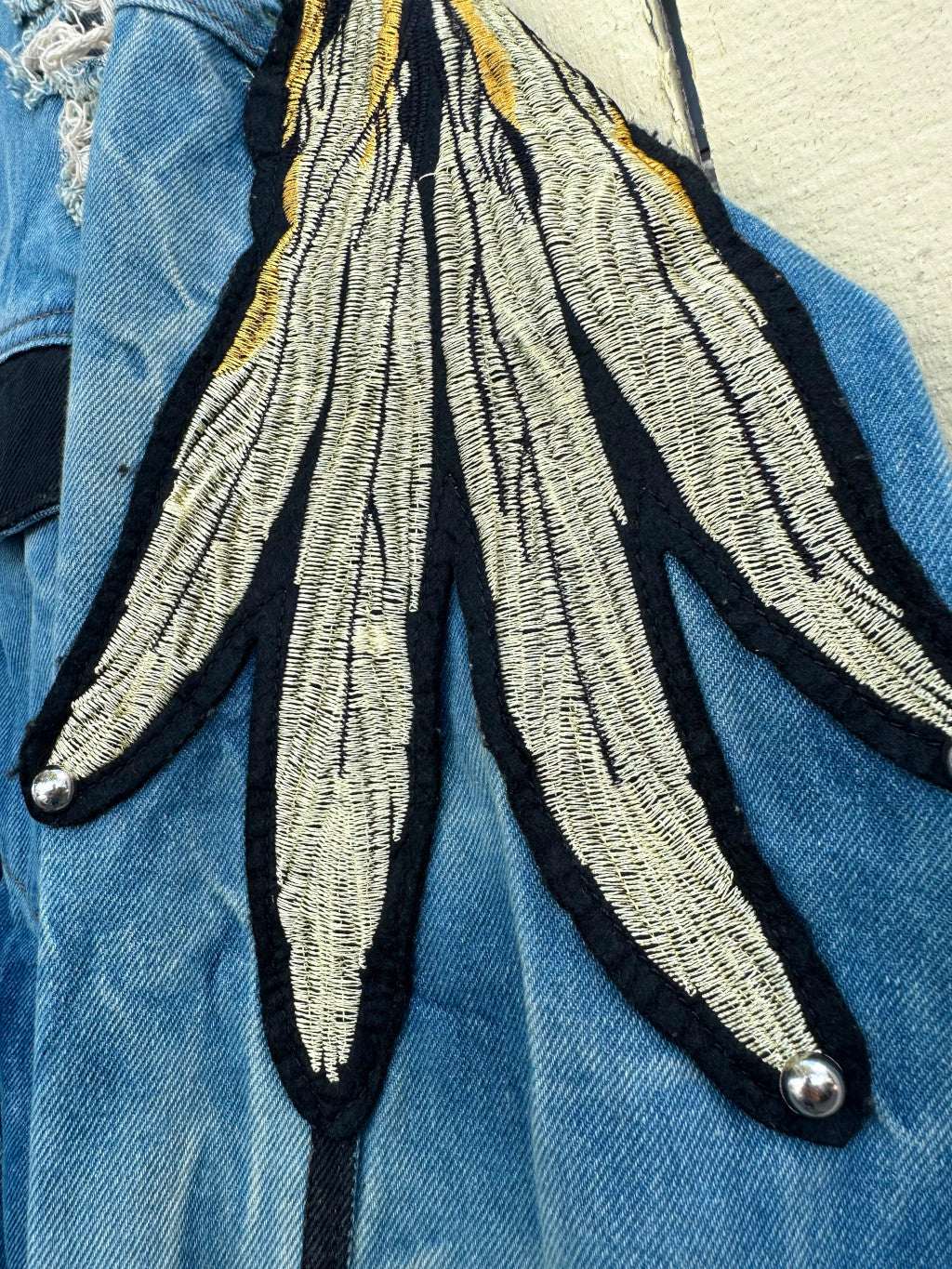WINGS DENIM JACKET