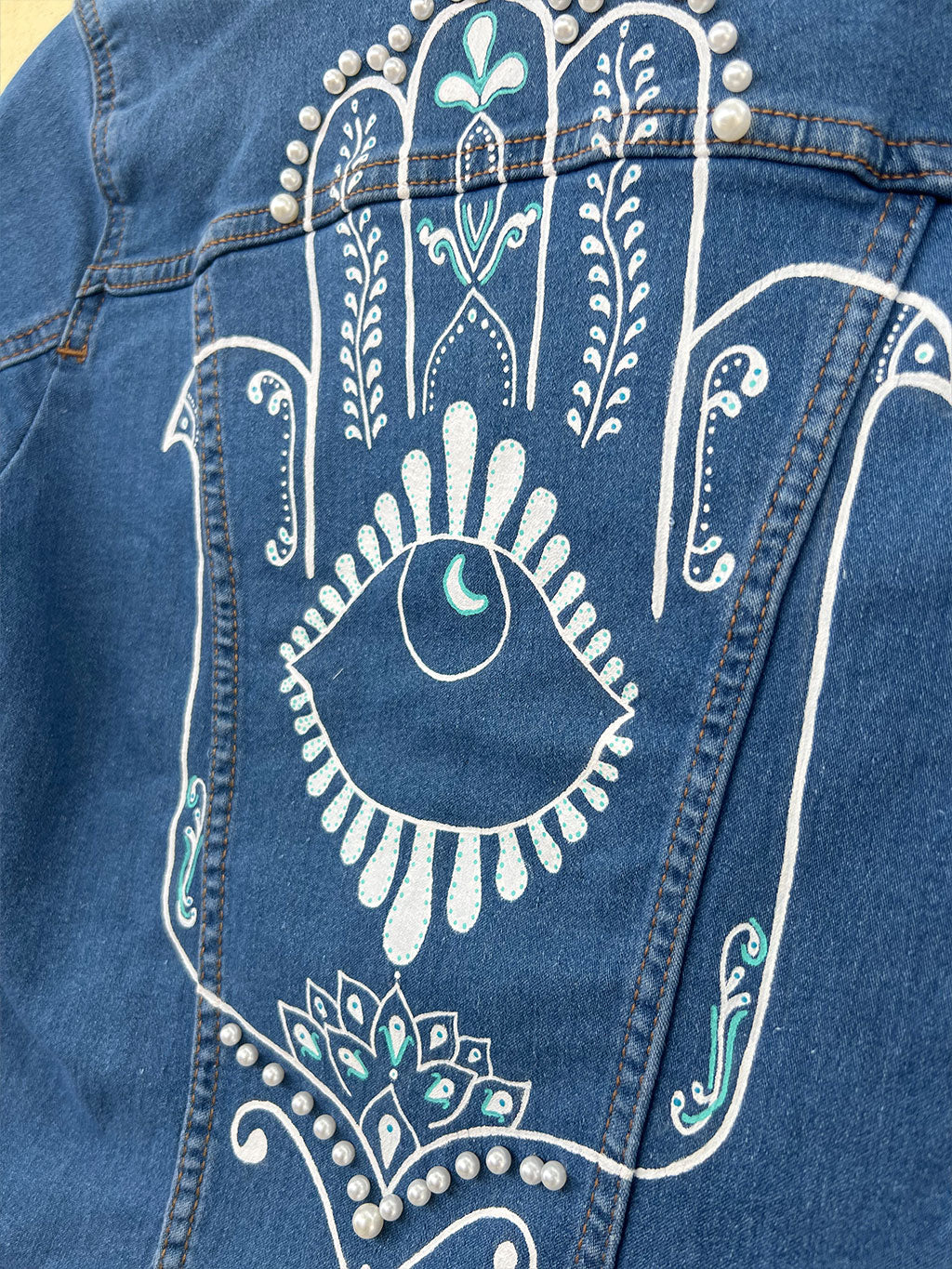 HAMSA DENIM JACKET