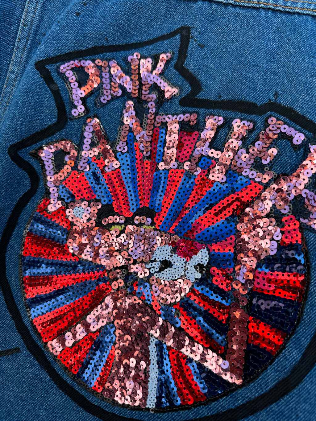 PINK PANTHER DENIM JACKET